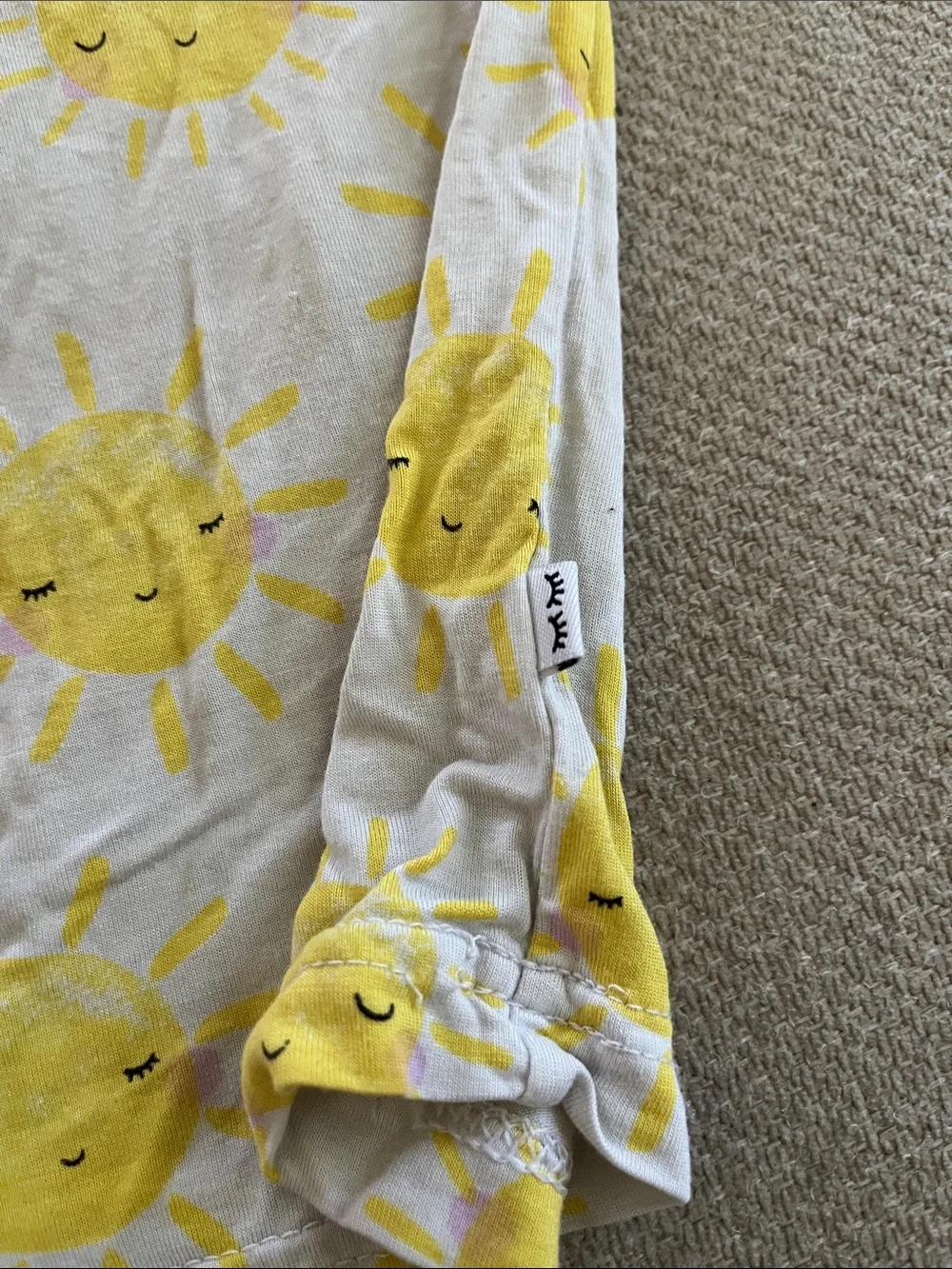 Little Sleepies Sun-Print Short Sleeve Pajama Set 4t